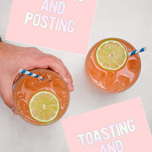 Load image into Gallery viewer, Toasting and Posting Beverage Napkins
