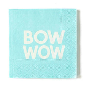 Bow Wow Cocktail Napkins