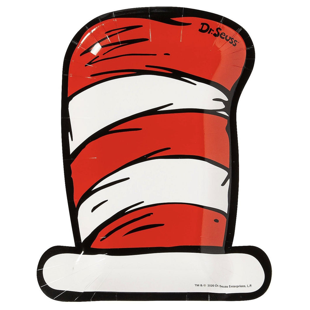 Cat in the Hat Plates by Dr. Seuss