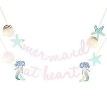 Load image into Gallery viewer, Mermaid at Heart Banner
