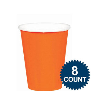 Orange Paper Cups