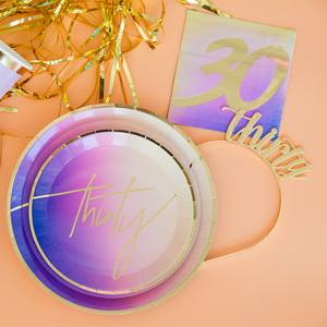 Thirty Dessert Plates