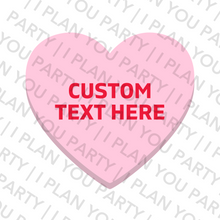 Load image into Gallery viewer, Candy Heart Yard Sign
