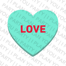 Load image into Gallery viewer, Candy Heart Yard Sign
