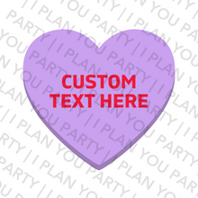 Load image into Gallery viewer, Candy Heart Yard Sign
