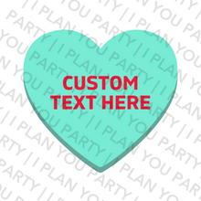 Load image into Gallery viewer, Candy Heart Yard Sign
