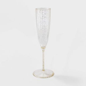 4ct Gold Champagne Flute