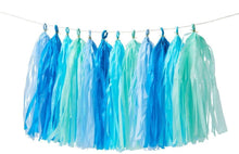 Load image into Gallery viewer, Meri Meri Blue Tassel Garland
