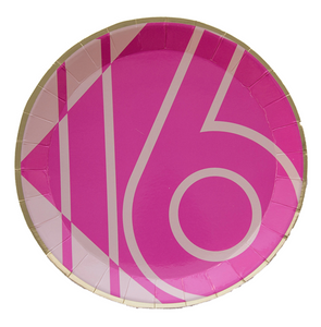 Sweet 16 Dessert Plates