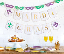 Load image into Gallery viewer, Mardi Gras Banner
