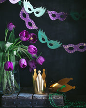 Load image into Gallery viewer, Mardi Gras Mask Banner
