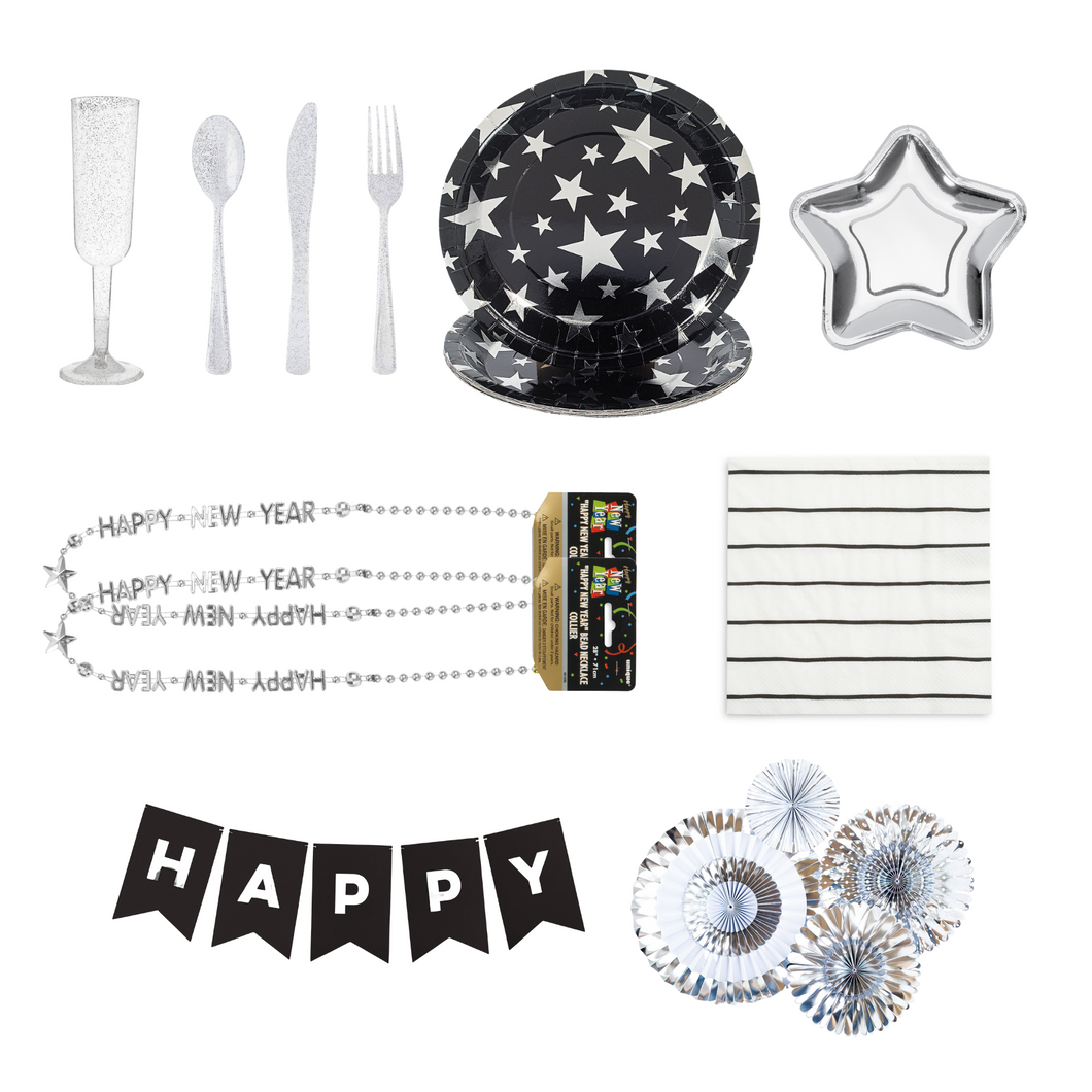 NYE Silver Celebration (for 8 people)