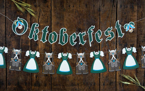 Oktoberfest Lederhosen Banner