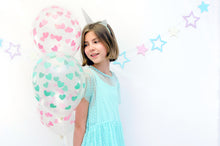 Load image into Gallery viewer, Pink Heart Balloons 6 Pack
