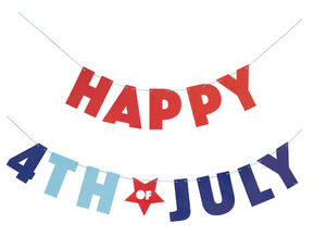 Happy 4th of July Banner