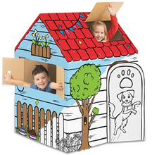Load image into Gallery viewer, Cardboard Doghouse
