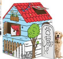 Load image into Gallery viewer, Cardboard Doghouse
