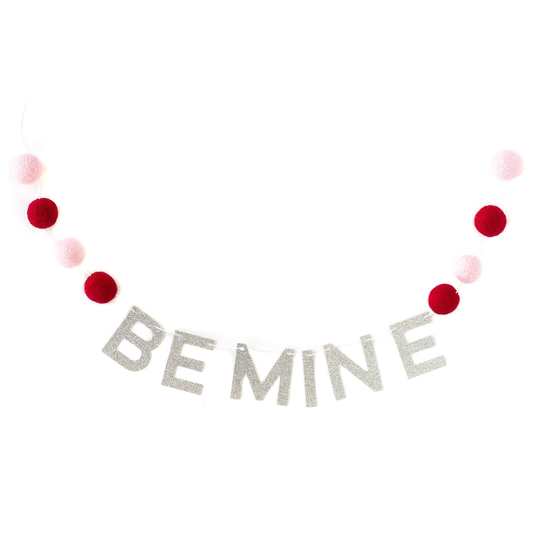 Be Mine Felt Banner