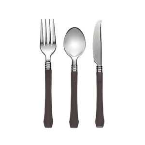 Black Premium Cutlery