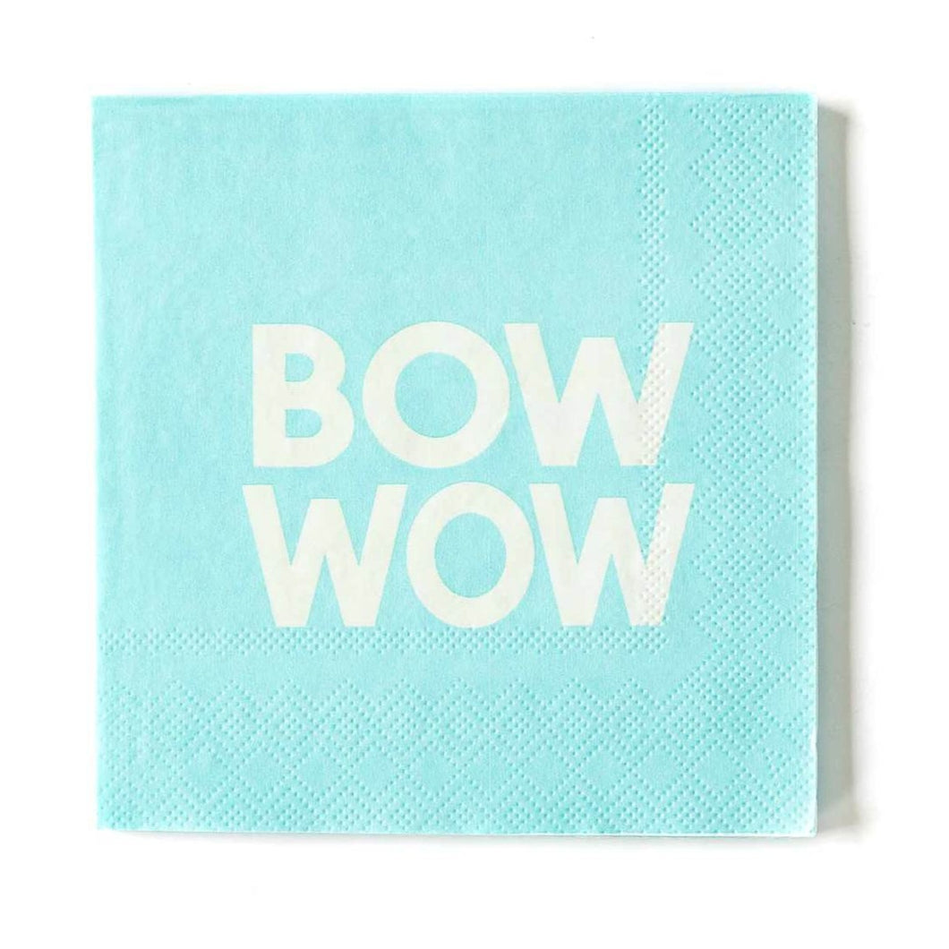 Bow Wow Cocktail Napkins