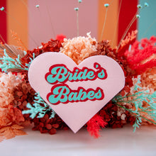 Load image into Gallery viewer, Bride&#39;s Babes Heart Napkins
