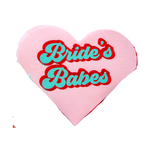 Bride's Babes Heart Napkins