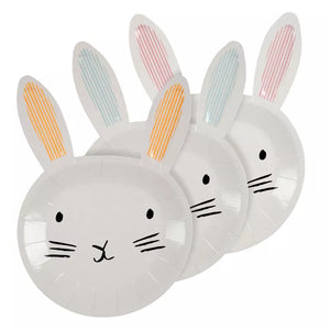 Meri Meri Bunny Face Plates