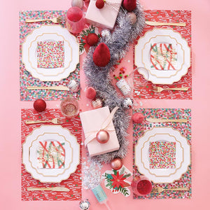 Pom Pom Paper Placemats