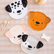 Load image into Gallery viewer, Bow Wow Dinner Plates
