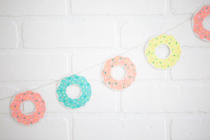 Neon Donuts Garland