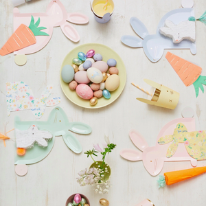 Meri Meri Pastel Bunny Plates