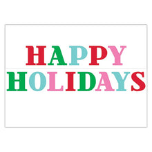Load image into Gallery viewer, Reusable Wall Decal - Happy Holidays

