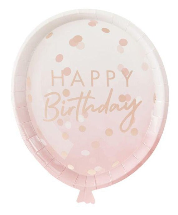 Balloon Shaped Plates