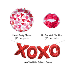 Hearts & Kisses Party Kit