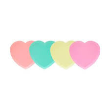 Multi-color Heart Plates