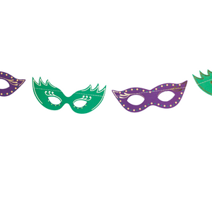 Mardi Gras Mask Banner