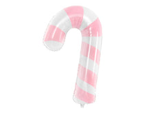 Load image into Gallery viewer, 4-pack Pink Candy Cane Foil Balloons
