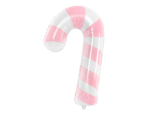 4-pack Pink Candy Cane Foil Balloons