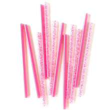 Load image into Gallery viewer, Pink &amp; Leopard Reusable Straws
