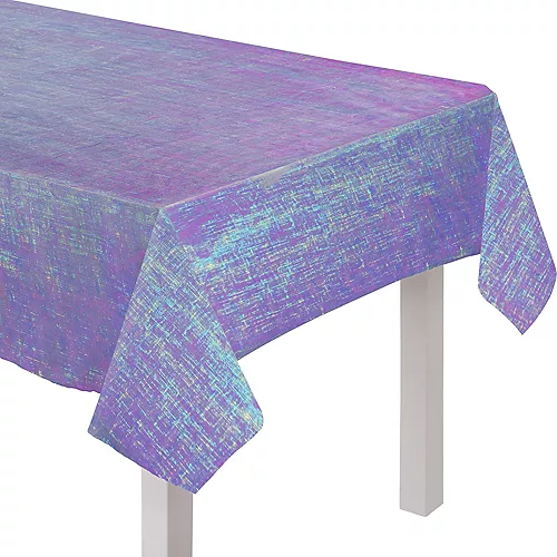 Bright Purple Opalescent Table Cover