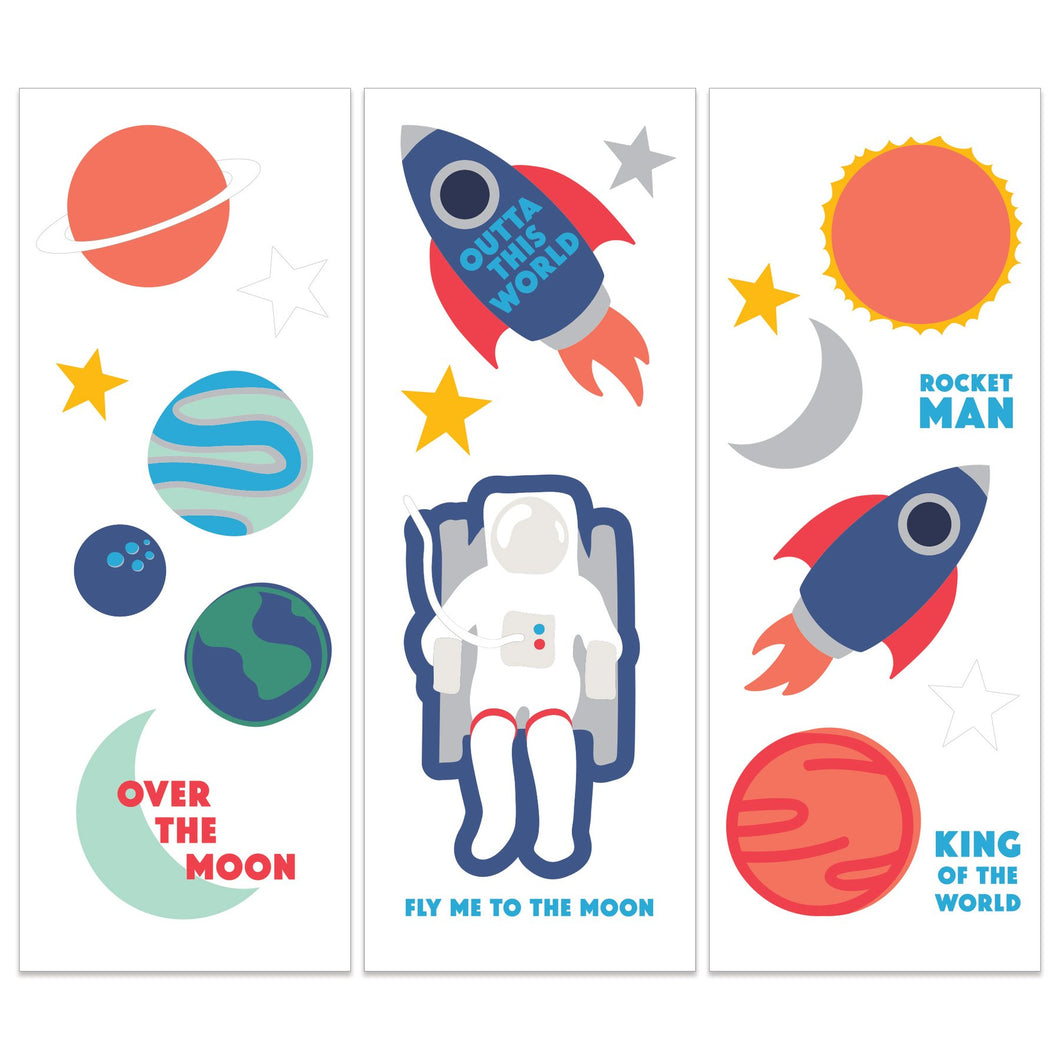 Rocket Temporary Tattoos