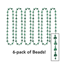 Load image into Gallery viewer, Shamrock Beads - Set of 6
