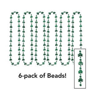 Shamrock Beads - Set of 6